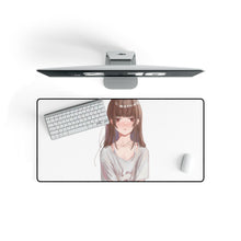 Load image into Gallery viewer, Anime Girl Mouse Pad (Desk Mat) On Desk
