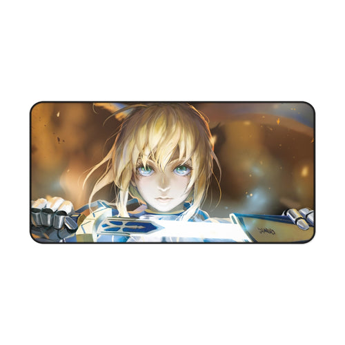 Saber (Fate Series) Mouse Pad (Desk Mat)