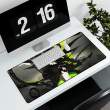 Load image into Gallery viewer, Black Rock Shooter Mouse Pad (Desk Mat)
