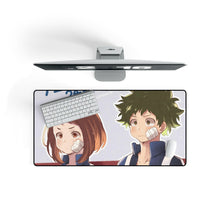 Load image into Gallery viewer, My Hero Academia Izuku Midoriya Mouse Pad (Desk Mat) On Desk
