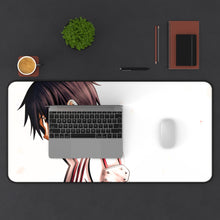 Load image into Gallery viewer, Sword Art Online Kazuto Kirigaya Mouse Pad (Desk Mat) With Laptop
