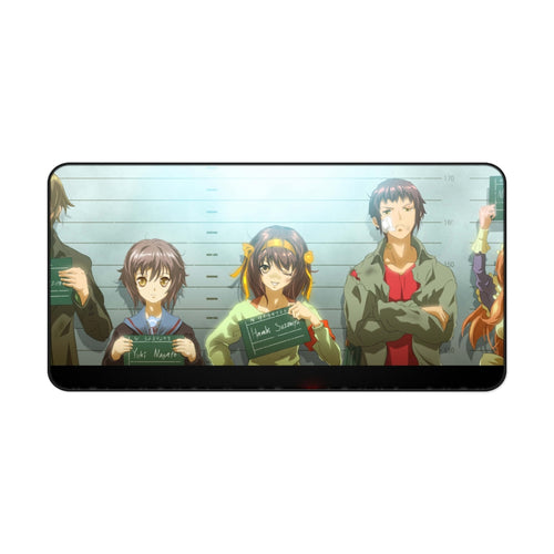 The Melancholy Of Haruhi Suzumiya Mouse Pad (Desk Mat)