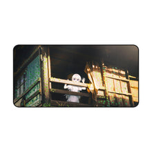Load image into Gallery viewer, White hair girl looking out the window Mouse Pad (Desk Mat)
