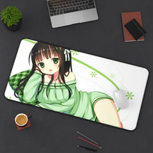Load image into Gallery viewer, Is The Order A Rabbit? Mouse Pad (Desk Mat) On Desk
