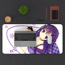 Load image into Gallery viewer, Is The Order A Rabbit? Mouse Pad (Desk Mat) With Laptop

