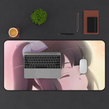 Load image into Gallery viewer, Is It Wrong To Try To Pick Up Girls In A Dungeon? Mouse Pad (Desk Mat) With Laptop
