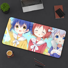 Load image into Gallery viewer, Is The Order A Rabbit? Mouse Pad (Desk Mat) On Desk
