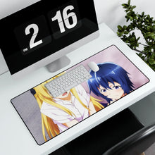 Load image into Gallery viewer, Anime Gamers! Mouse Pad (Desk Mat) With Laptop
