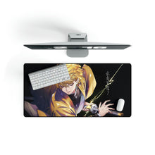 Load image into Gallery viewer, Zenitsu Agatsuma, Demon Slayer, Kimetsu no Yaiba, Mouse Pad (Desk Mat)
