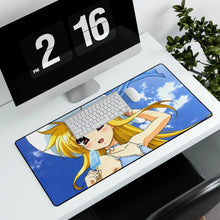 Load image into Gallery viewer, Magical Girl Lyrical Nanoha Mouse Pad (Desk Mat) With Laptop
