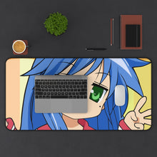 Load image into Gallery viewer, Lucky Star Konata Izumi Mouse Pad (Desk Mat) With Laptop
