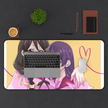 Load image into Gallery viewer, Monogatari (Series) Mouse Pad (Desk Mat) With Laptop
