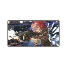 Load image into Gallery viewer, Anime, Girl, Rifle, Exusiai, Rifle, Arknights, Mouse Pad (Desk Mat)
