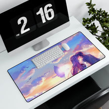 Load image into Gallery viewer, Kirito &amp; Asuna Mouse Pad (Desk Mat) With Laptop
