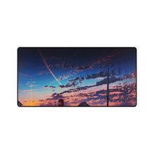 Load image into Gallery viewer, Sunset, Anime, Clouds, Sky, Scenery, Mouse Pad (Desk Mat)
