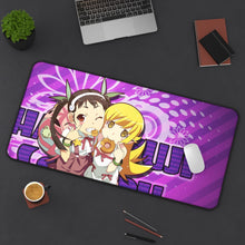 Load image into Gallery viewer, a lost ghost and a vampire Mouse Pad (Desk Mat) On Desk
