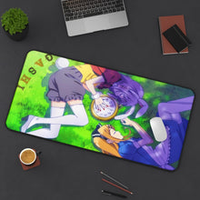 Load image into Gallery viewer, Shidare and Saya by Mouse Pad (Desk Mat) On Desk
