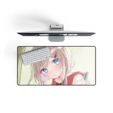 Load image into Gallery viewer, Anime Girl Mouse Pad (Desk Mat) On Desk
