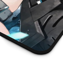 Load image into Gallery viewer, Black Rock Shooter Mouse Pad (Desk Mat) Hemmed Edge
