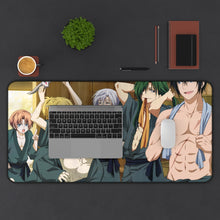 Load image into Gallery viewer, Yona Of The Dawn Mouse Pad (Desk Mat) With Laptop
