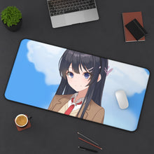 Load image into Gallery viewer, Rascal Does Not Dream Of Bunny Girl Senpai Mouse Pad (Desk Mat) On Desk
