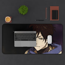 Load image into Gallery viewer, Black Clover Yuno Mouse Pad (Desk Mat) With Laptop
