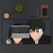 Load image into Gallery viewer, Hyouka Eru Chitanda Mouse Pad (Desk Mat) With Laptop
