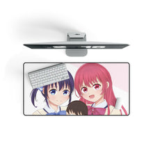 Load image into Gallery viewer, Kanojo mo Kanojo Mouse Pad (Desk Mat)
