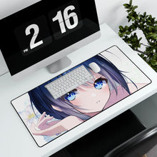 Load image into Gallery viewer, Anime Girl Mouse Pad (Desk Mat) With Laptop
