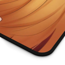 Load image into Gallery viewer, Yusa Nishimori smiling Mouse Pad (Desk Mat) Hemmed Edge
