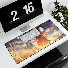Load image into Gallery viewer, Dororo Hyakkimaru, Dororo, Mio Mouse Pad (Desk Mat) With Laptop
