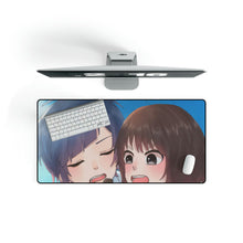 Load image into Gallery viewer, To Become a Real Heroine! The Unpopular Girl and the Secret Task Mouse Pad (Desk Mat)
