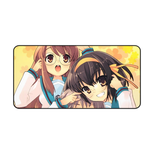 The Melancholy Of Haruhi Suzumiya Mouse Pad (Desk Mat)