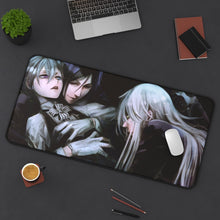 Load image into Gallery viewer, Sebastian Michaelis Mouse Pad (Desk Mat) On Desk
