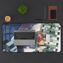 Load image into Gallery viewer, Nagi No Asukara Mouse Pad (Desk Mat) With Laptop
