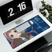 Load image into Gallery viewer, Nagi no Asukara Manaka Mukaido Mouse Pad (Desk Mat) With Laptop
