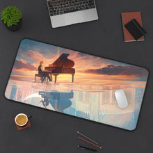 Load image into Gallery viewer, Anime Music Mouse Pad (Desk Mat) On Desk
