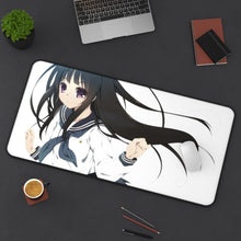 Load image into Gallery viewer, Eru Chitanda  Hairs Mouse Pad (Desk Mat) On Desk

