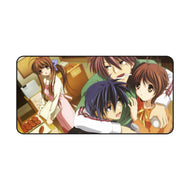 Clannad Tomoya Okazaki, Nagisa Furukawa, Akio Furukawa, Sanae Furukawa Mouse Pad (Desk Mat)