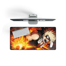 Load image into Gallery viewer, Katsuki Bakugou Mouse Pad (Desk Mat) On Desk
