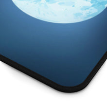 Load image into Gallery viewer, Standing underwater next to the moon Mouse Pad (Desk Mat) Hemmed Edge
