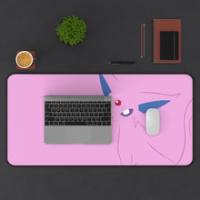 Load image into Gallery viewer, Espeon Mouse Pad (Desk Mat) With Laptop
