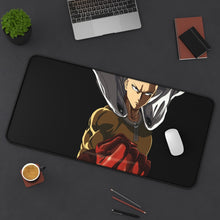 Load image into Gallery viewer, One-Punch Man - Saitama Mouse Pad (Desk Mat) On Desk
