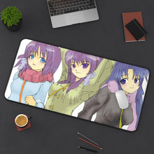 Load image into Gallery viewer, Clannad Kyou Fujibayashi, Kotomi Ichinose, Ryou Fujibayashi Mouse Pad (Desk Mat) On Desk
