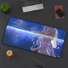 Load image into Gallery viewer, Kaori Miyazono Mouse Pad (Desk Mat) On Desk
