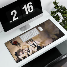 Load image into Gallery viewer, Pandora Hearts Gilbert Nightray, Alice Baskerville, Oz Vessalius Mouse Pad (Desk Mat) With Laptop
