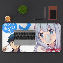 Load image into Gallery viewer, EroManga-Sensei Mouse Pad (Desk Mat) With Laptop
