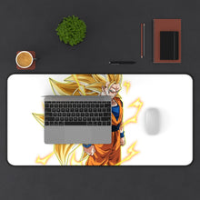 Load image into Gallery viewer, Super Saiyan 3 Mouse Pad (Desk Mat) With Laptop
