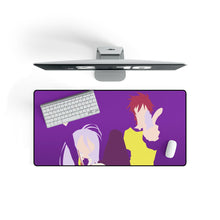 Load image into Gallery viewer, Sora and Shiro Mouse Pad (Desk Mat) On Desk
