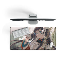 Load image into Gallery viewer, Anime Girl Mouse Pad (Desk Mat) On Desk
